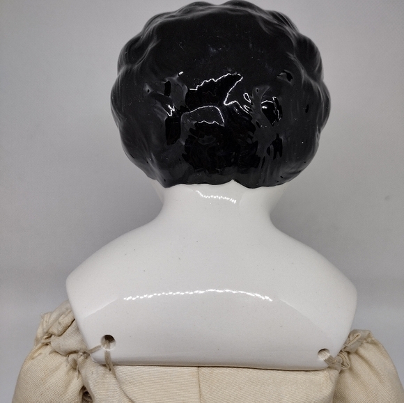 Vintage 17" German China Head Doll - Picture 4 of 12